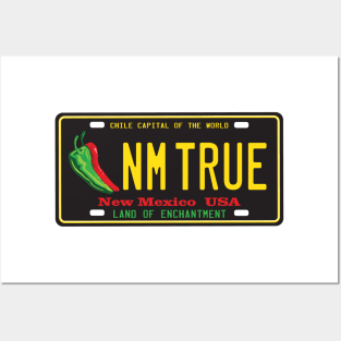 NM True License Plate Posters and Art